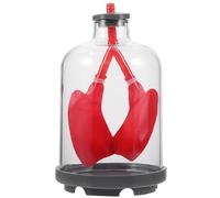 VILLFUL Modelo de Respiración Pulmonar Humana Didáctico Movimiento del Diafragma, Simulador Anatómico Educativo para Enseñanza Científica y Demostración Funcional Respiratoria