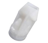 VILLFUL Molde de Silicona Blanco para Velas Diseño de Escultura Europea, Adecuado para Resina Epoxi y Fabricación de Velas Artesanales, Material Flexible y Duradero