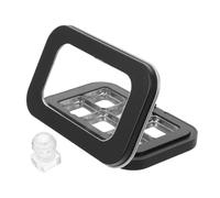 VILLFUL Muestrario de Sombras de Ojos y Rubor Vacío Paleta de Maquillaje de Compartimentos Cierre Magnético Bandeja de Almacenamiento para Sombras de Ojos y Lápiz Labial Organizador