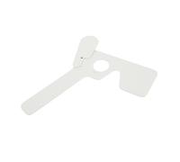 VILLFUL Oclusor Ocular de Plástico Ergonómico para Pruebas de Visión Bloqueador Visual Manual para Utilizado por Oftalmólogos y Optometristas Diseño y Cómodo