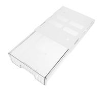 VILLFUL Organizador de Escritorio con Cajón Adhesivo Transparente Mediano Almacenaje Bajo Mesa para Papelería Cosméticos y Organizador Multifuncional para Oficina y