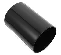 VILLFUL Organizador de Utensilios de Cocina Cilindro Pequeño Negro con Drenaje Soporte para Palillos y Cubiertos Recipiente Plástico para Secado y Almacenamiento Compacto