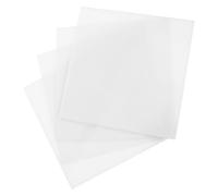 VILLFUL Panel Difusor LED de Luz Clara Acrílico 150×150 Mm 3 Mm Grosor 4 Piezas para Lámpara de Techo, Cubierta Difusora para Iluminación Interior y Espacios de Trabajo