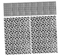 VILLFUL Papel de Obsequio que No se Desvanece para Envolver Regalos Estampado de Vaca Papel Liso y Resistente Pack de 10 Hojas Decorativas en Fiestas