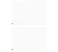 VILLFUL Pegatinas para Pizarra Autoadhesiva A3 2 Hojas, Papel de Escritura Borrable y Extraíble, Tablero de Notas Adhesivas Reutilizable para Oficina, Hogar y Estudio (42 X 29,7