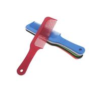 VILLFUL Peine de Peluquería Profesional 6 Piezas Abs Peine Plano para Corte y Desvanecimiento Herramienta de Cuidado del Cabello para Salón y Uso Personal