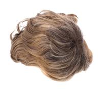 VILLFUL Peluca Corta y Rizada para Mujer Fibra Natural, Apariencia Realista y Retención de Forma Rizada Adecuado para Fiestas Temáticas