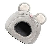VILLFUL Pelusa De Algodón Ratón Nido De Algodón Animal Hámster Rata Camas Escondite Cama Casa Jaula De Chinchilla Conejo Juguetes Chinchilla Guinea Hábitat Recinto Material Interior Casas