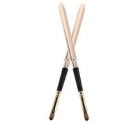 VILLFUL Pinceles de Labios Retráctiles 2 Unidades, Brochas de Maquillaje Portátiles Fibras Suaves para Difuminar y Aplicar Brillo, Compactas y Reutilizables, Ideales para Viaje y