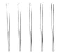VILLFUL Pinzas de Acero Inoxidable para Eliminar Cerumen de Oídos, 5 Unidades, Diseño en Espiral, Fácil de Usar y Masaje Relajante para Adultos