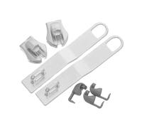 VILLFUL Recambio de Cremallera Diseño de Cerradura de Aduana Hundida 2 Juegos Aleación de Zinc Resistente y Elegante para Maletas de Viaje para Viajes Internacionales