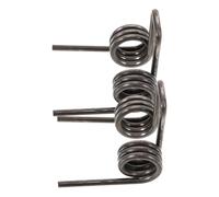 VILLFUL Resortes de Torsión Dobles de Acero Inoxidable 304, 2 Piezas, Muelles Resistentes al Desgaste 4x26 Mm 3 Vueltas, Fijación para Electricistas y Uso Industrial