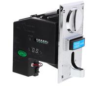 VILLFUL Selector Electrónico de Monedas Acepta Monedas de 15-29mm y Grosor 1.8-3.0mm Reconocimiento Preciso para Máquina Expendedora para Aplicaciones de Vending y Juegos