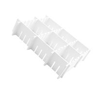 VILLFUL Separadores de Cajones de Madera 7 Piezas 470X70 MM Organizadores para Ropa Interior y Calcetines Tableros Ajustables para Clasificar y Ordenar el Hogar