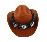 VILLFUL Sombrero para Mascotas Estilo Accesorio Resistente para Cachorros y Gatos Gorra y Ligera con Charm Malvado para Fiestas Fotografía y Diario