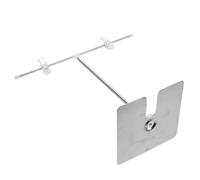 VILLFUL Soporte Ajustable para Pancartas de Mesa en Acero Inoxidable Soporte para Pósteres y Carteles Publicitarios Estante Compacto para Exhibición en Supermercados y Oficinas