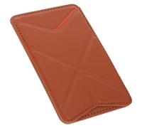 VILLFUL Soporte Magnético para Móvil con Tarjetero de Plegable Compatible con iPhone Funda para Tarjetas y Práctica Accesorio Portátil Marrón
