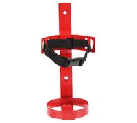 VILLFUL Soporte Para Extintor De Incendios 1 Kg Homologado, Montura De Pared Correas Ajustables, Hierro y Poliéster Duradero, Para Oficina y Hogar, Soporte Compacto Para Montaje Seguro, 1 Unidad