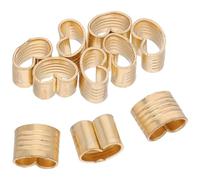 VILLFUL Sujetadores de Extremo de Correa Gt2 de Cobre para Impresora 3d 10 Piezas Terminal de Conector de Cable Hebilla de Correa de Distribución Resistente Corrosión y Desgaste