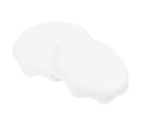 VILLFUL Tapas De Silicona Para Tazas, 2 Unidades, Color Blanco, Diámetro Interior 9.5 Cm, Tapas Herméticas Antipolvo Para Tazas De Café y Vasos Mezcladores, Protección Antiderrame y Fácil Limpieza