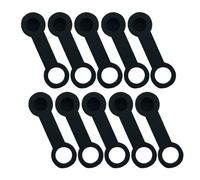 VILLFUL Tapones de Purga de Frenos de Caucho Negro 25 Piezas Tapas Antipolvo Aplicables para Racores de Freno Protección Resistente para Motos y Coches Accesorios para Mantenimiento
