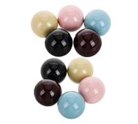 VILLFUL Tapones para Botellas de Perfume 17,2 Mm 10 Piezas Color Rosa Negro Beige Marrón Azul Juego de Tapas Decorativas para Spray Aroma Viaje y Manualidades