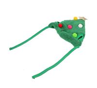 VILLFUL Traje de Cumpleaños para Mascotas Gatos Y Perros 1 Pieza Gorro Navideño Disfraz de Fiesta para Mascotas Decoración Navideña para La Cabeza de La Mascota