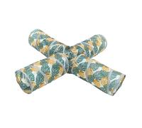 VILLFUL Túnel para Conejos y Gatos Juguete Interactivo para Gatos Tubo para Esconderse De Animales Pequeños para Interior Cuatro Pasadizos Fabricado Material Duradero