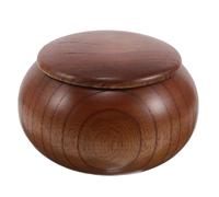 VILLFUL Urna Pequeña de Madera para Cenizas con Tapa Sellada, Mini Urna Conmemorativa para Mascotas y Restos Humanos, Frasco Portátil Resistente para Recuerdos, Adecuado para Uso