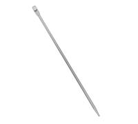 VILLFUL Varilla de Puesta a Tierra Galvanizada de 12X500 MM Estaca de Tierra Resistente para Uso Exterior Varilla de Sonda para Antenas y Generadores Instalación Rápida y Alta