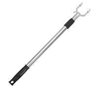 VILLFUL Varilla Retráctil de Acero Inoxidable para Colgar Ropa Soporte Ajustable con Cabeza de Aleación para Armarios y Domésticos