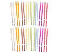 VILLFUL Velas para Masaje de Oídos Aceite Esencial 32 Piezas, Colores Surtidos, Diseñadas para Uso en Terapias de Aromaterapia y Espacios al Aire Libre Color Aleatorio