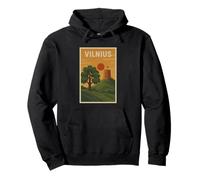 Vilnius Hermosa capital lituana viaje a Vilnius Tourist Sudadera con Capucha