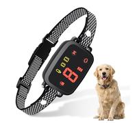 Vilntrosia Collares de perro antiladridos, collar de ladrido, modos de vibración y pitido, sensibilidad de 8 niveles ajustable, diseño inofensivo con impermeabilidad IP67 para perros pequeños,
