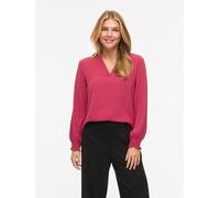 Vilovie Cuello En V Top De Manga Larga 44