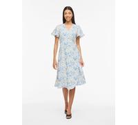Vilovie Mangas Cortas Vestido Envolvente 36