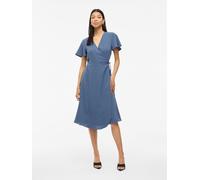 Vilovie Mangas Cortas Vestido Envolvente 36