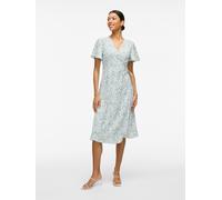 Vilovie Mangas Cortas Vestido Envolvente 40