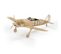 Viloyaga FW-190A Rompecabezas de avión 3D de madera 1:25, kit de avión de madera de balsa cortado con láser para construir para adultos, modelos de madera, rompecabezas de avión para decoración del