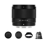 VILTROX 15mm F1.7 XF Objetivo para Fuji, AF 15mm f/1.7 Ultra Gran Angular Enfoque automático APS-C XF Objetivo Compatible con cámaras Fujifilm X-Mount X-A7 X-E4 X-H1 X-Pro3 X-S10 X-T2 X-T3 X-T4 X-T30