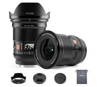 VILTROX 16mm F1.8 FE Full Frame Wide Angle Objetivo AutoFocus Lenses for Sony E Mount Camera Objectif Gran Apertura Lente Gran Angular Compatible para Sony a7 a7C a7III a7RIII a7RIV a7RV a9 a6100