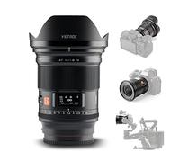 Viltrox 16mm F1.8 Pro Level Lente Enfoque automático Gran Angular con Pantalla LCD, Compatible con cámaras de Montaje en E sin Espejo Alpha a7III a7R a7RII a7RIII a7RIII a7RIV a7S a7SII a9 a7C