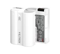 VILTROX 2 Pack EN-EL15C Baterías de Repuesto para Cámara Batería Recargable para Cámara de 2400mAh Compatible con Nikon Zf, Z5,Z6,Z6II,Z7,Z8,D500,D600,D610,D750,D780,D800/E, D810/A,D850,D7000,1 V1