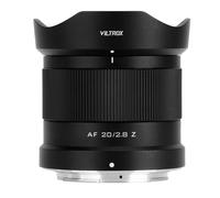 VILTROX 20mm F2.8 f/2.8 Z-Mount Objetivo de cámara Marco Completo Objetivo de Enfoque automático Ultra Gran Angular Compatible con cámaras Nikon Z-Mount Z5 Z6 Z6Ⅱ Z7 Z7Ⅱ Z8 Z9 Z30 Z50 ZFC