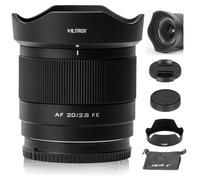 VILTROX 20mm F2.8 FE, STM Auto Focus Full Frame Lente Ultra Gran Angular Ligera para Sony E-Mount A7 A7R A7S A7C A7II A7RII A7SII A7SIII A7III A7RIII A7IV A7RIV A9 A1FX3 A7RV ZVE1 A7CR A7CII A93