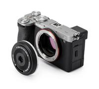VILTROX 28mm f4.5 Pancake Objetivo para Sony E,Lente Ultrapleno Full Frame AF 28mm f4.5 con Montura E y Diseño Ultracompacto