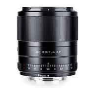 VILTROX 33mm F1.4 STM XF Objetivo de Enfoque Automático Objetivo de Enfoque Fijo APS-C Lente de Retrato Compacto Gran Apertura para Cámara Fujifilm X-Mount X-T3 X-H1 X20 X-T30 X-T20 X-T100 X-Pro2