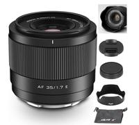 VILTROX 35mm F1.7 E-Mount Lente de Enfoque automático APS-C STM de Gran Apertura para Sony E-Mount cámara FX3 A7C A7RII A7SII A7II A7RIII A7IV A7RIV A9 A1 ZVE1 A93 A6700 A6600 A6500 A6400 ZV-E10 FX3