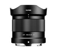 VILTROX 40mm f/2,5 Z Objetivo de Gran Angular de Fotograma Completo con Enfoque Automático Objetivo Compatible con Cámaras Nikon con Montura Z Z5 Z50 Z6 Z6II Z7 Z7II ZFC Z30 Z9 Z8 Z6III ZF