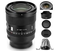VILTROX 50mm F1.4 Pro FE Full Frame para Sony E, objetivo fijo estándar con enfoque automático, gran apertura y motor HyperVCM para Sony E-Mount ZV-E1 A7IV A7C A9III A1 A7SIII A7RII A7III A7RIII A7RIV